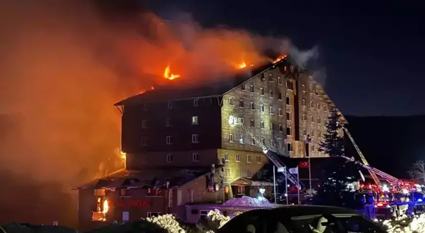 Bolu'daki Yangın Faciası